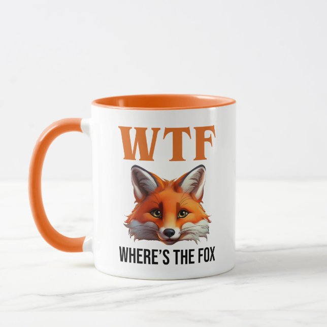 Mug WTF - Où est le Fox (Gauche)