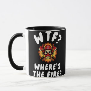 Mug WTF Où est le pompier ?