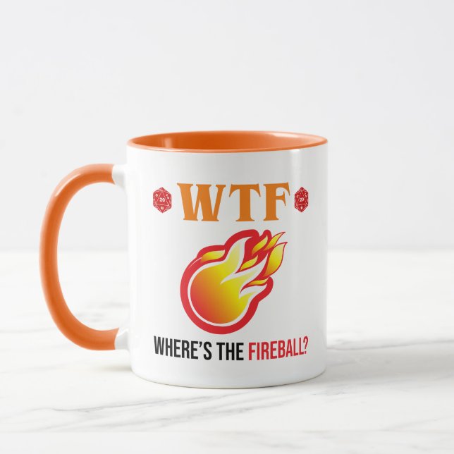 Mug WTF - Où est The Fireball ? (Gauche)