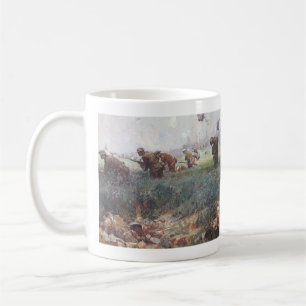 Mug WW1 Chargement de la baïonnette d'infanterie
