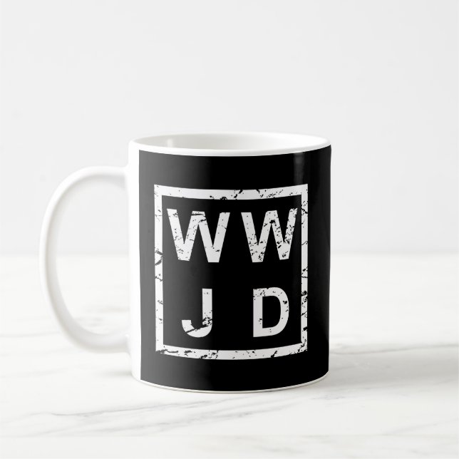 Mug Wwjd élégant (Gauche)