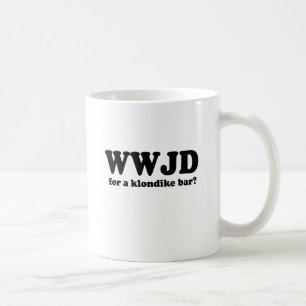 MUG WWJU POUR UNE BARRE DE KLONDIKE