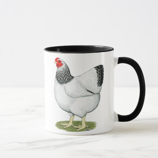 Mug Wyandotte :  Poule colombienne (Droite)
