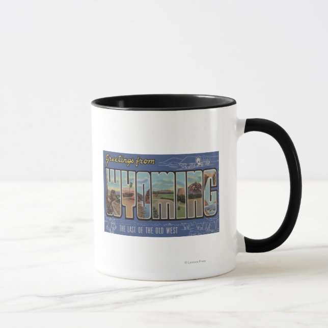 Mug Wyoming (Dernier de l'Ancien Ouest) (Droite)