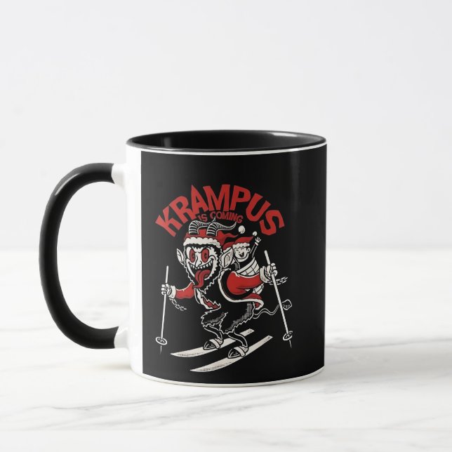 Mug Xmas Gruss Vom Krampus Diable de Noël (Gauche)