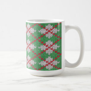 Mug XMAS JACQUARD KNIT Grande Musique blanche