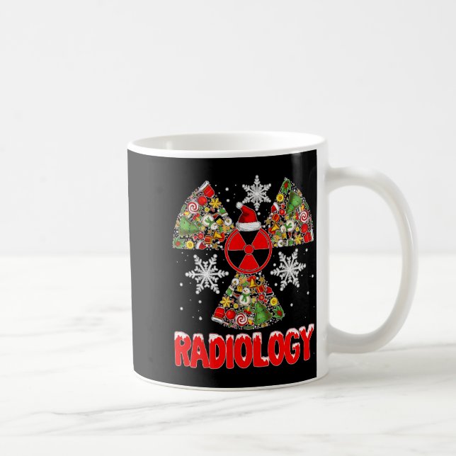 Mug Xmas Radiology Christmas Radiologist Xray Tech Cut (Droite)