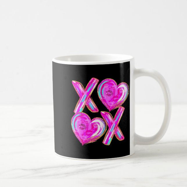 Mug Xoxo Hearts Valentine's Day Women Girls Vday  (Droite)