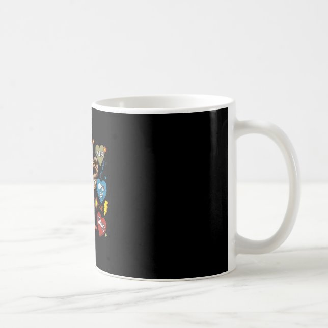 Mug XOXO Saint-Valentin Buck Camo Cerf Rétro Chasse Ga (Droite)