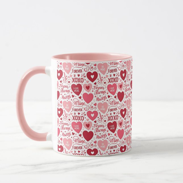 Mug XOXO & Toujours à moi  (Gauche)