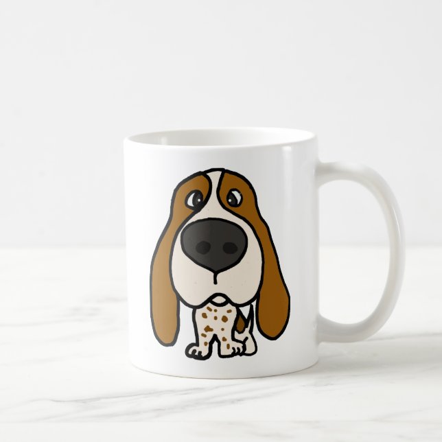 Mug XX chien de chasse drôle (Droite)