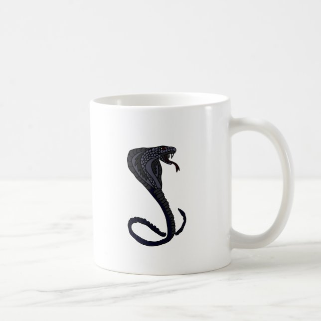 Mug XX conception de serpent du Roi cobra (Droite)