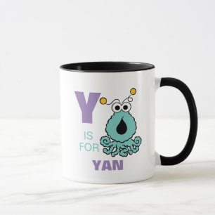 Mug Y est pour les Yip-Yips   Ajoutez votre nom