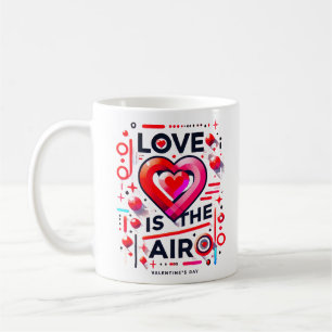 Mug "Y'a de l'amour dans l'air Saint Valentin