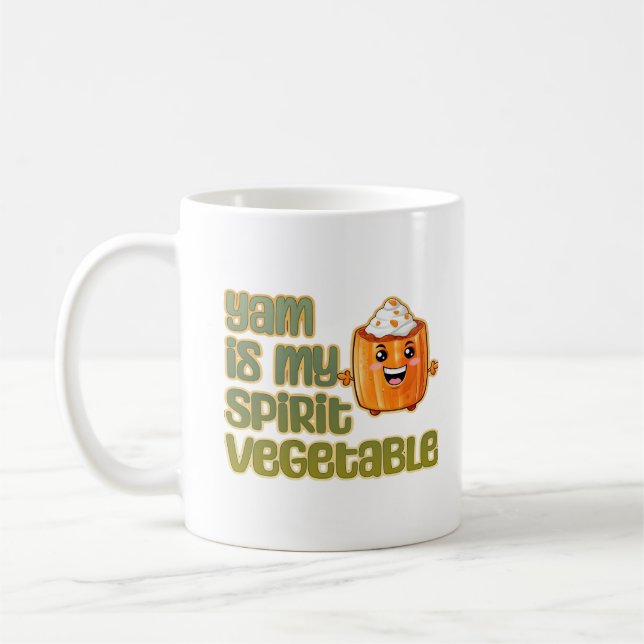 Mug Yam Is My Spirit Vegetable Classic (Gauche)