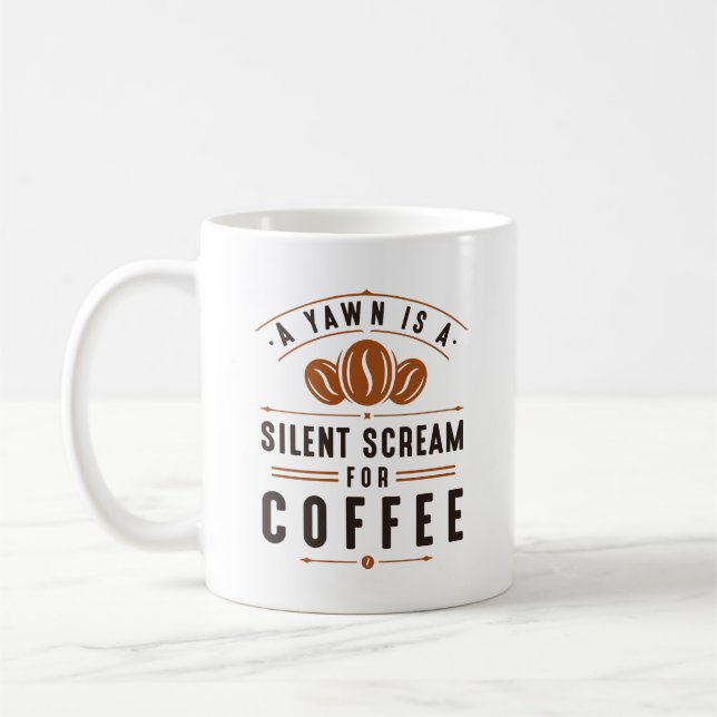 Mug Yawn café (Gauche)