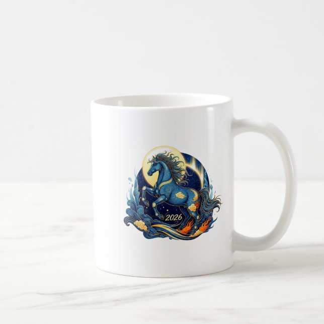 Mug Year Of The Horse 2026 Chinese Lunar Zodiac Appare (Droite)