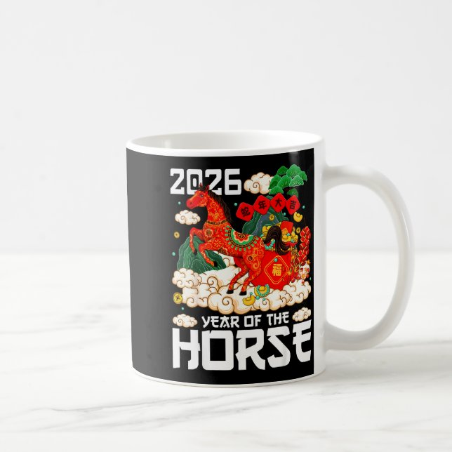 Mug Year Of The Horse 2026 Happy Chinese Lunar New Yea (Droite)