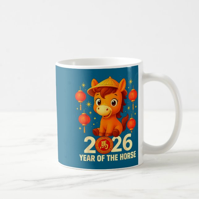 Mug Year Of The Horse 2026 Lunar New Year Chinese New  (Droite)