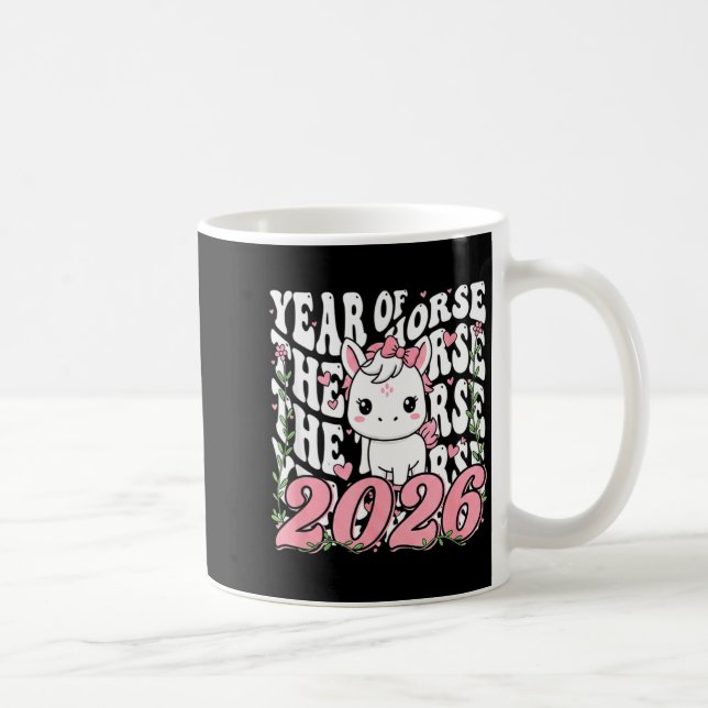 Mug Year Of The Horse For Girls  (Droite)