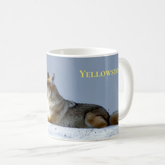 Mug Yellowstone Mug-Coyote (Devant droit)