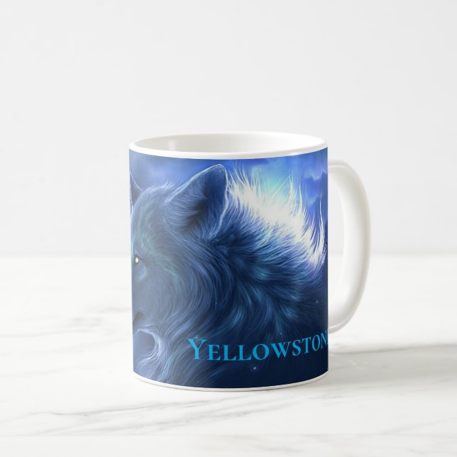 Mug Yellowstone Mug-Wolf (Devant droit)