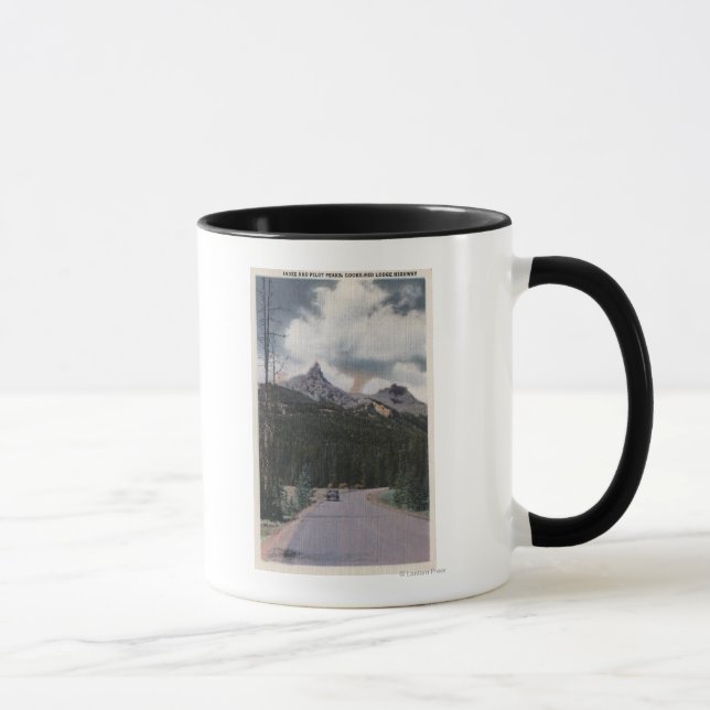 Mug Yellowstone, WY - Index & Pilot Peaks, Cooke (Droite)
