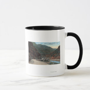 Mug Yellowstone, WY - route et vent 2 de Yellowstone