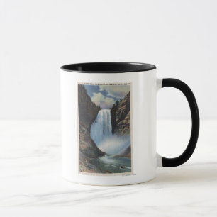 Mug Yellowstone, WYLower Chutes de vue inférieure