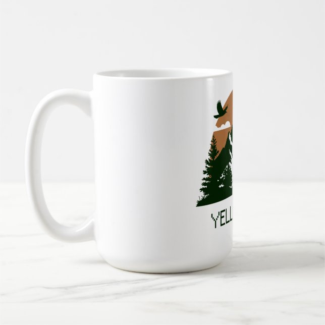 Mug Yellowstone - Wyoming, Montana, Idaho (Gauche)