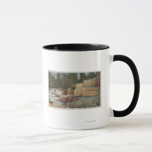 Mug Yellowstone, WYView de terrasse d'ange