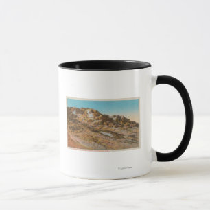 Mug Yellowstone, WYView de terrasse de Jupiter
