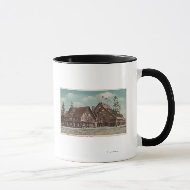 Mug Yellowstone, WYView of Whole Old Faithful Inn (Droite)