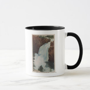 Mug Yellowstone, WYView of Yellowstone River Falls