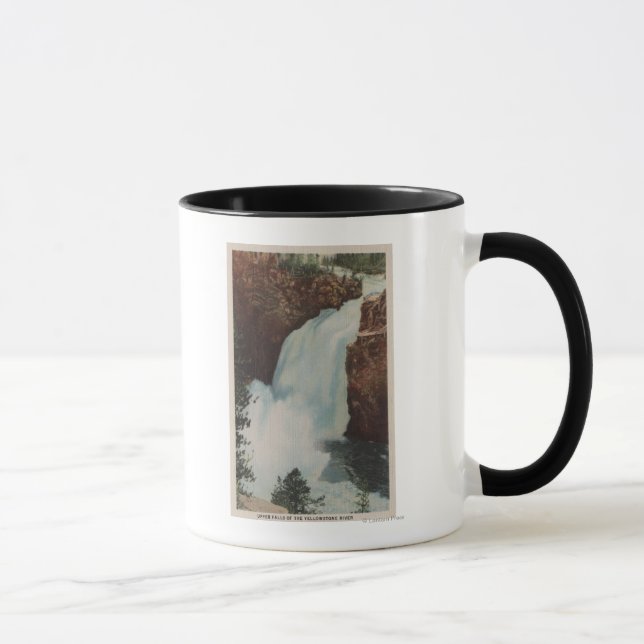 Mug Yellowstone, WYView of Yellowstone River Falls (Droite)