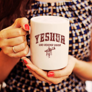 Mug Yeshua Lord Rédempteur Sauveur Croix chrétienne