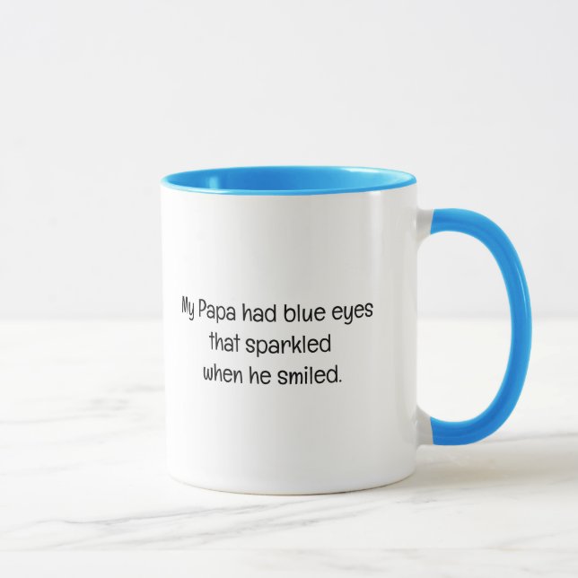 Mug Yeux bleus (Droite)
