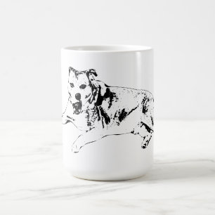 Mug Yeux brillants, salon détendu