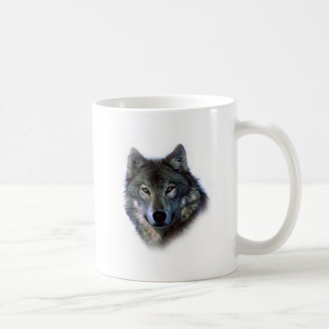 Mug Yeux de loup gris (Droite)