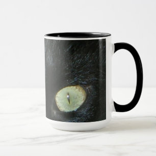 Mug - Yeux du chat noir
