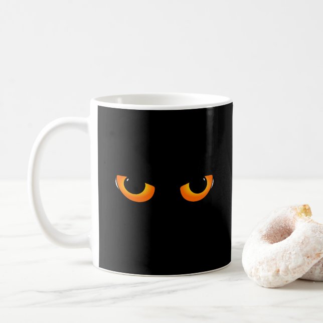 Mug Yeux éffrayants (Avec donut)