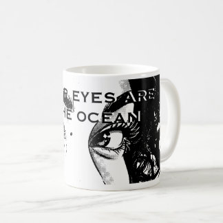 Mug Yeux romantiques d'Art Pop : "Vos yeux sont l'océa