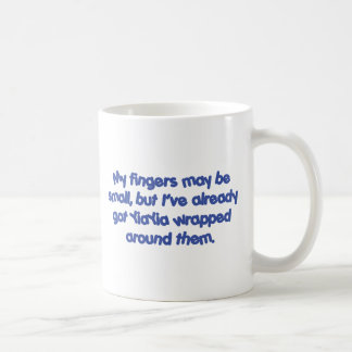 Mug YiaYia enveloppé (bleu)