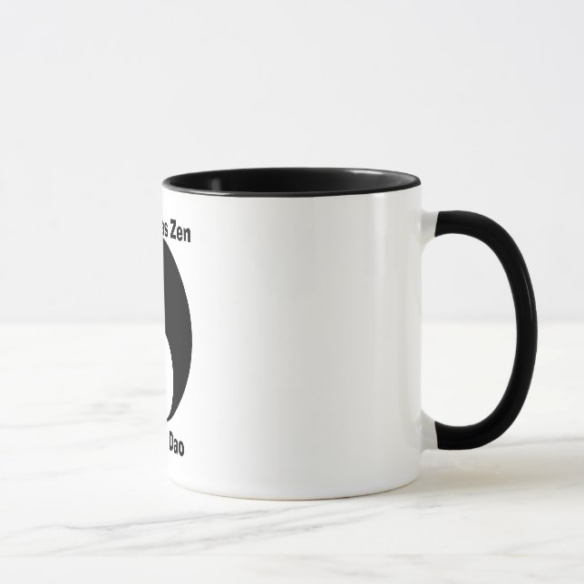 Mug Yin__Yang, celui était zen, ceci est Dao (Droite)