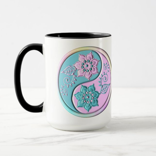 Mug Yin Yang Pastel (Gauche)