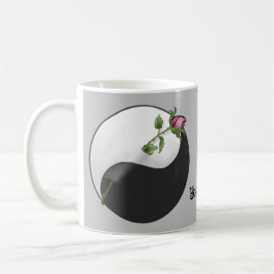Mug Yin Yang Rose
