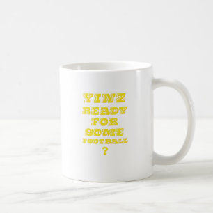 Mug Yinz prêt pour un certain football