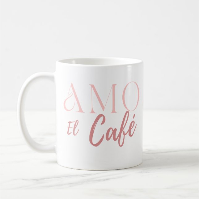 Mug Yo Amo EL Café (Gauche)
