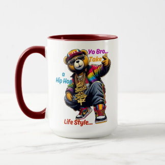 Mug "Yo Bro !" HipHop Lifestyle - Bear Rap