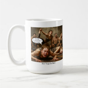 Mug Yoga chaud en enfer.